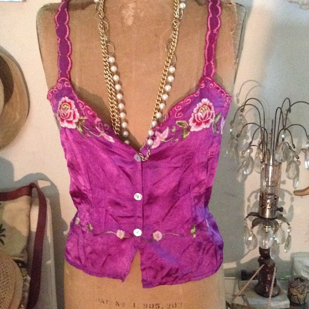 COPY - Embroidered cami